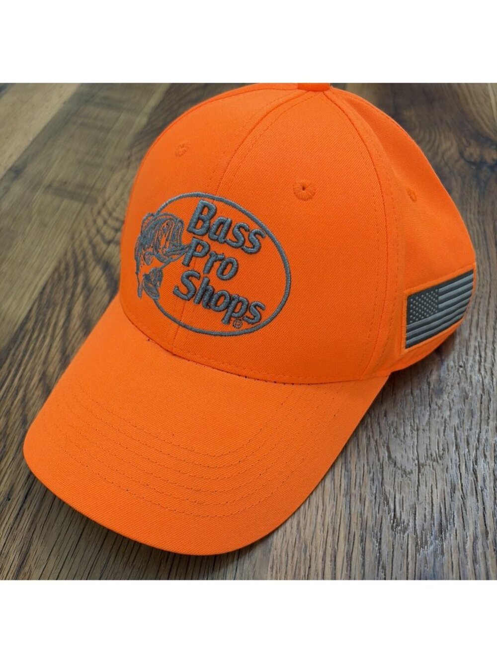 Bass Pro Shops Neon Orange SnapBack Hat NWOT